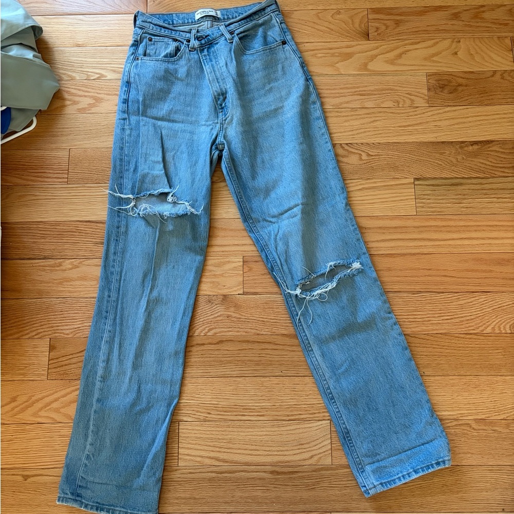 Abercrombie & Fitch Light Blue Denim Jeans